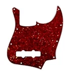 New Allparts Pickguard For Fender Mexican Jazz Bass, 3-ply Vintage Red Tortoise. Fixed Price $37.54.