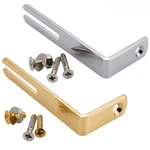 Hosco Pickguard Bracket & Screws For Gibson Les Paul Chrome Or Gold. Fixed Price $9.99.