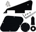 Fleor 3ply Black Pickguard Back Plate Screws Set & Switch Ring Bracket Fit Lp. Fixed Price $17.57.