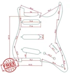 Dopro 11 Hole Vintage 62 Strat St Sss Single Coil Pickups Guitar Pickguard Sc.... Fixed Price $43.38.