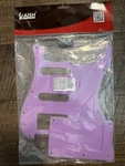 Kaish St Hss Pickguard,back Plate Cover W/ Screws Pure Purple 3 Ply Fits Fender. Fixed Price $10.00.