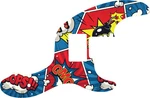 Wd Custom Pickguard For Fender Telecaster Bass With Humbucker #gcm01 Comic Bo.... Fixed Price $130.99.