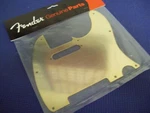 New - Genuine Fender Standard Tele Pickguard, 8 Holes Gold, #099-1355-200. Fixed Price $101.88.