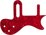 Wd Custom Pickguard For Gibson 1 Pickup Melody Maker #28r Red Pearl/white/bla.... Fixed Price $56.99.
