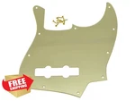 Dopro Gold Mirror Pickguard For Jazz Bass Usa/mexican 4 String. Fixed Price $50.99.