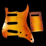 Maple Wood 11 Holes Sollid Sss Electric Guitar Pickguard& Backplate. Fixed Price $21.84.