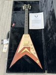 Dean Usa Vengeance Pickguard Natural Mahogany Electric Guitar With Case. Fixed Price $4599.00.