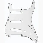 All Parts 11 Hole Pickguard For Stratocaster - White. Fixed Price $24.20.