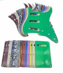 11 Hole Guitar Sss Pickguard & Back Plate Fits For American St/strat Guitars. Fixed Price $13.68.