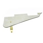 Dopro Lp Guitar Pickguard And Stainless Steel Gold Bracket, Aged Pearl. Fixed Price $17.99.