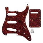 Fleor Sss 8 Hole St Pickguard Guitar Backplate Tremolo Cavity Cover With Scre.... Fixed Price $22.27.
