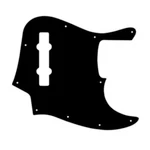 New - Pickguard For Fender Made In Mexico 5-string Jazz Bass 3-ply Black. Fixed Price $20.40.