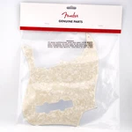 New! Fender Jazz Bass 4-ply Pickguard, White Moto, 10 Hole. Fixed Price $45.00.