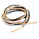 Harpfeas Cloth-covered Waxed Vintage-style Pushback Guitar Black White Yellow. Fixed Price $17.99.
