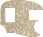 Wd Custom Pickguard For Fender Pawn Shop Mustang Bass #28c Cream Pearl/cream/.... Fixed Price $56.99.