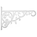 Green Thumb 85008gt Hanging Plant Bracket, Hanging, White Leaves, Cast Aluminum,. Fixed Price $24.36.