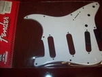 New - Genuine Fender Standard Strat Pickguard 3-ply White, 099-1360-000. Fixed Price $23.23.