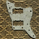 Shielded Musiclily Pro 13-hole Guitar Pickguard For Jazzmaster, Aged White Pearl. Fixed Price $30.00.
