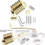 Floyd Rose Type Locking Tremolo Bridge Gold 2-point Strat Replacement Hardware. Fixed Price $56.99.
