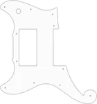 Wd Custom Pickguard For Left Hand D'angelico Deluxe Brighton #02t White Thin. Fixed Price $43.99.