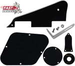 Fleor 3ply Black Pickguard Back Plate Screws Set & Switch Ring Bracket Fit Lp. Fixed Price $14.47.