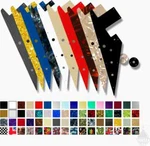 Wd Custom Pickguard For Left Hand Gibson 1958-1959 And 1962-1963 Flying V Korina. Fixed Price $44.99.