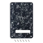 Banworks Electric Guitar 4 Ply Backplate 6-hole Trem Black Pearl. Fixed Price $14.07.