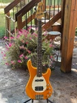 Ernie Ball Music Man Sterling 4 Hs Electric Bass Guitar Desert Gold 2003. Fixed Price $2095.00.