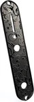 Black Engraved Steel Guitar Control Plate Panel Fit Telecaster Tele. Fixed Price $29.99.