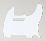 New - Pickguard For Fender Tele, 5 Mounting Holes, 1-ply White. Fixed Price $18.99.