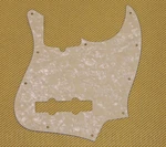 099-2177-000 Fender Standard Jazz J Bass Pickguard Aged White Pearloid. Fixed Price $44.00.