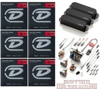 Emg Sa Set Black 3 Active Single Coil Strat Pickups Switch Pots ( 6 String Sets). Fixed Price $269.00.