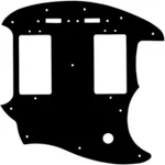 Wd Custom Pickguard For Fender Pawn Shop Mustang Special #03y Black/yellow/black. Fixed Price $42.99.