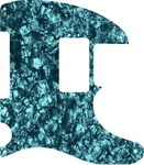 Wd Custom Pickguard For Fender Vintage Hot Rod '50s Telecaster #28aq Aqua Pea.... Fixed Price $43.99.