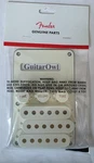 Fender Parchment Guitar Strat Accessory Kit Back Plate Knobs Covers 0991395000. Fixed Price $22.00.