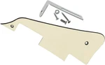 Kaish Aged White 3 Ply Lp Guitar Pickguard With Chrome Bracket. Fixed Price $14.69.