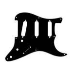 Fender 8-hole '50s Vintage-style 3-ply Black Stratocaster Pickguard 0991358000. Fixed Price $28.99.