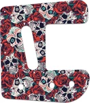 Wd Custom Pickguard For Left Hand Rogue Rls-1 Lap Steel Guitar #gs01 Dia De M.... Fixed Price $41.99.